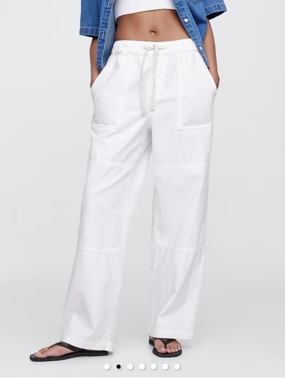 GAP High Rise Wide Leg Jeans